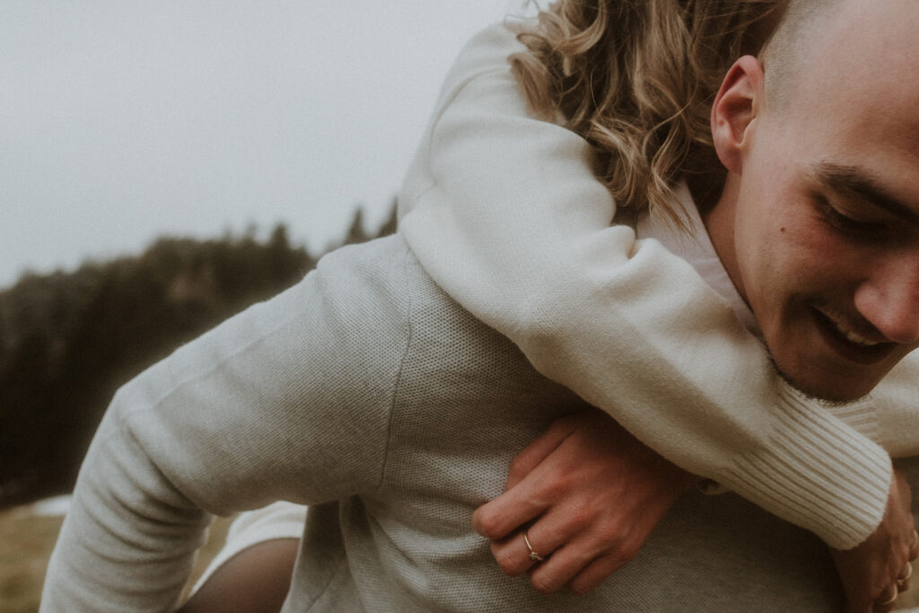 Une séance couple au Col de la Forclaz