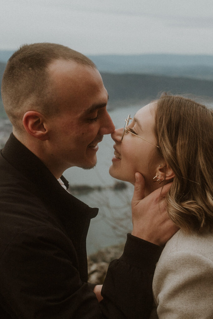 Séance couple au col de la forclaz à Annecy